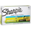 Sharpie Liquid Highlighter, Chisel Point, Fluorescent Yellow 12PK SAN1754463